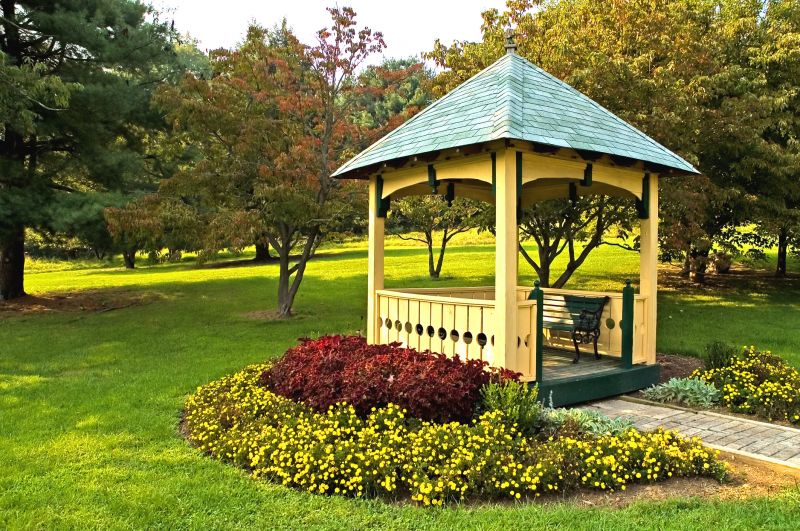 Completed Wooden Gazebo