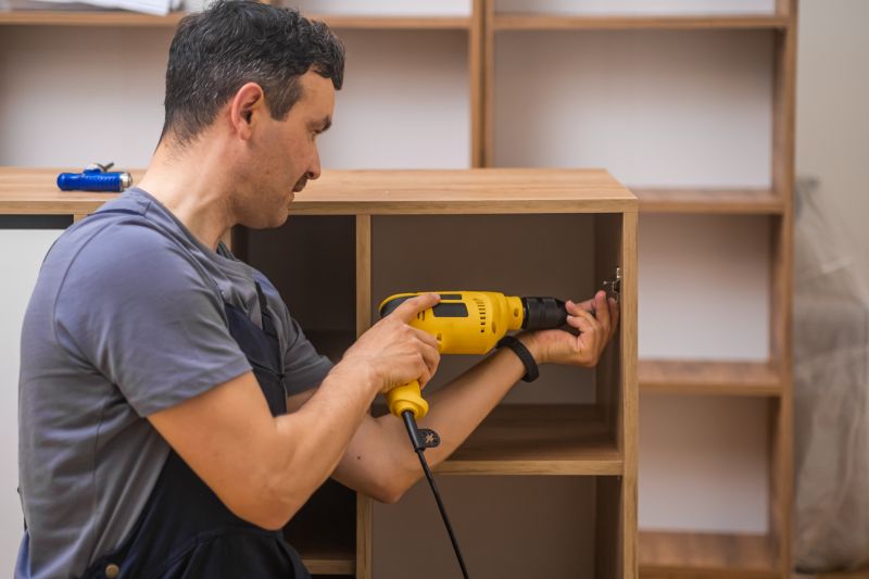 Mudroom Shelving Installation in Durham, NC